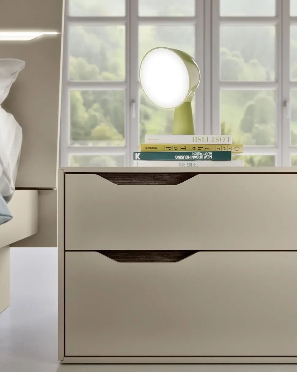 Camera da letto Camera completa mod.time-led in promo sconto del 50% S75 PREZZI OUTLET