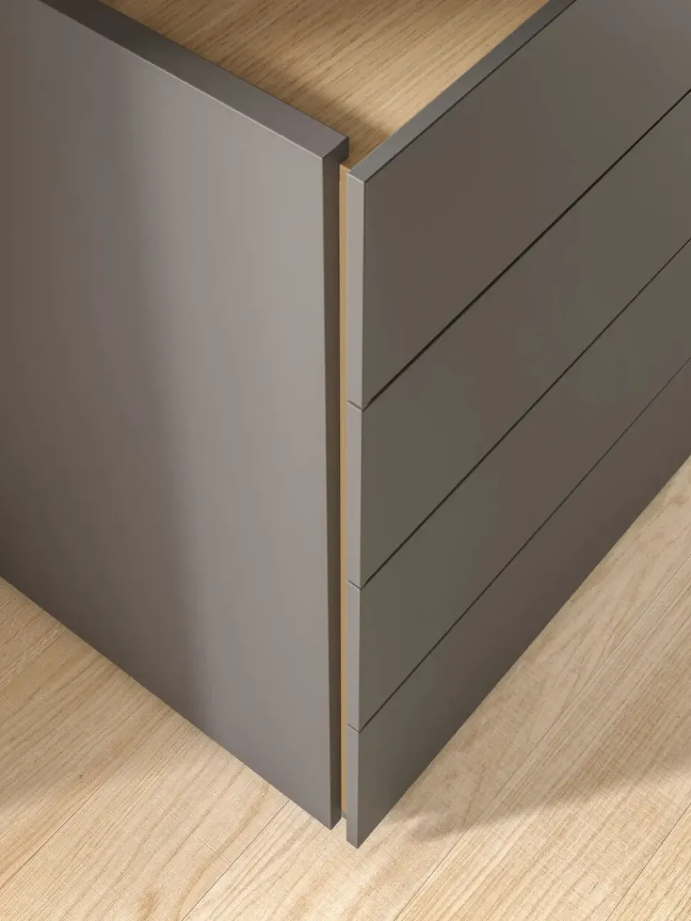 Camera da letto Camera composizione night 02 Orme in laminato in Offerta Outlet