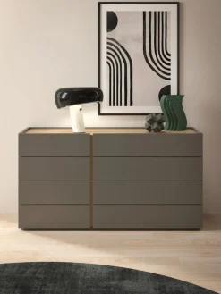 Camera da letto Camera composizione night 02 Orme in laminato in Offerta Outlet