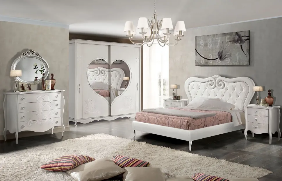 Camera da letto Camera cuore Artigianale in laminato a prezzo ribassato