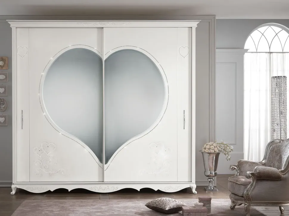 Camera da letto Camera cuore Artigianale in laminato a prezzo ribassato