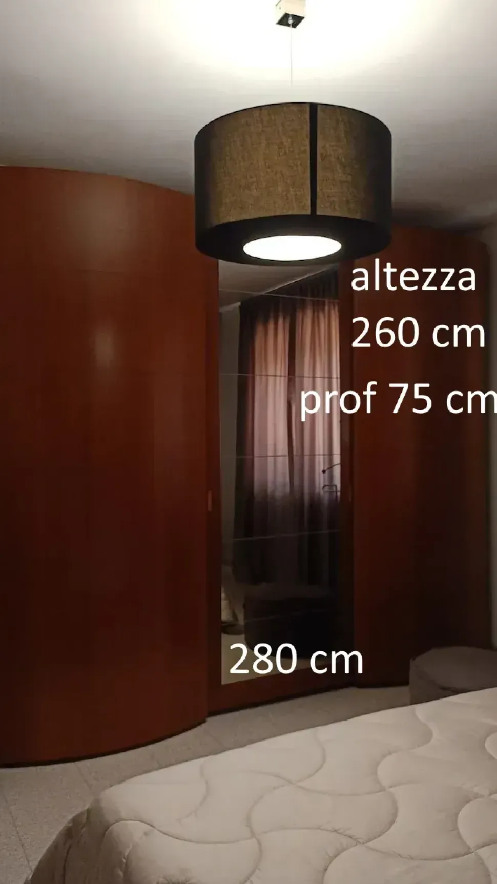 Camera da letto Camera da letto usata A&g in legno a prezzo Outlet