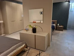 Camera da letto Camera da letto matrimoniale horizonta Sangiacomo in laccato opaco a prezzo ribassato