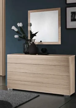 Camera da letto Camera fine produzione completa Md work in laminato a prezzo Outlet