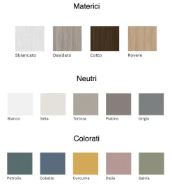 Camera da letto Camera light 07 Mottes selection in laccato opaco a prezzo ribassato