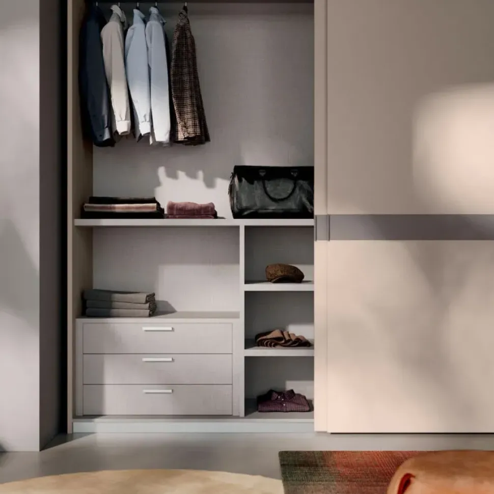 Camera da letto Camera light 25 Collezione esclusiva in laccato opaco a prezzo ribassato