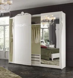 Camera da letto Camera matrimoniale stile classico  Collezione esclusiva in legno a prezzo scontato