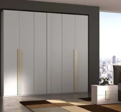 Camera da letto Camera matrimoniale composizione 61b Collezione esclusiva in laminato a prezzo scontato