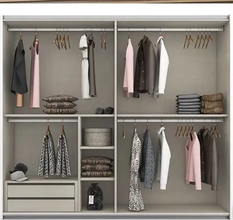 Camera da letto Camera matrimoniale frassino Md work a prezzo ribassato