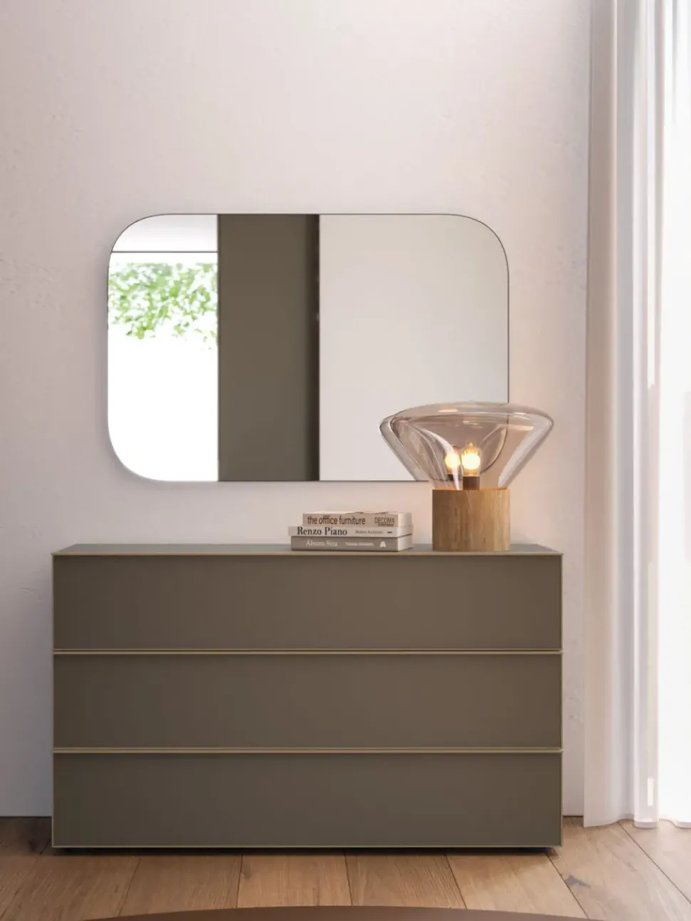 Camera da letto Camera matrimoniale orme night 16 Orme in laminato a prezzo ribassato