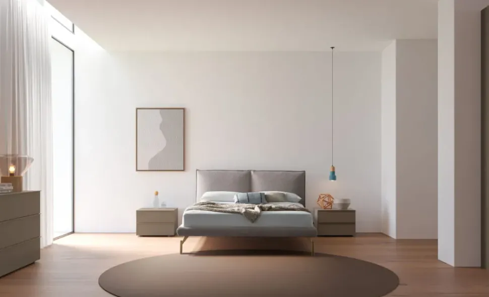 Camera da letto Camera matrimoniale orme night 16 Orme in laminato a prezzo ribassato