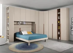 Camera da letto Camera matrimoniale mod.abaco Gierre mobili in laminato a prezzo ribassato