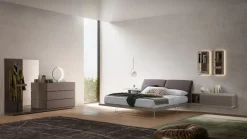 Camera da letto Camera matrimoniale orme night 20 Orme in laminato in Offerta Outlet