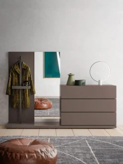 Camera da letto Camera matrimoniale orme night 20 Orme in laminato in Offerta Outlet