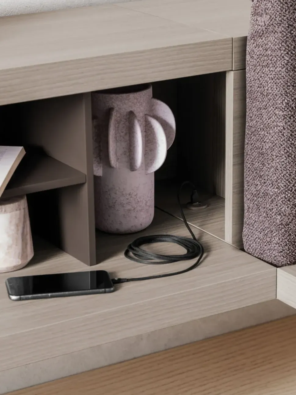 Camera da letto Camera matrimoniale orme night 20 Orme in laminato in Offerta Outlet