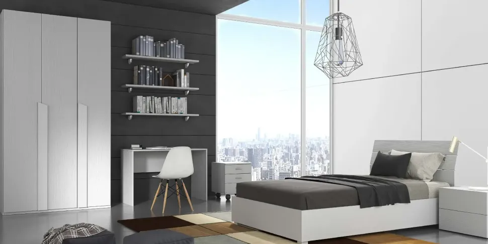 Camera da letto Camera moderna con letto contenitore Collezione esclusiva a un prezzo conveniente