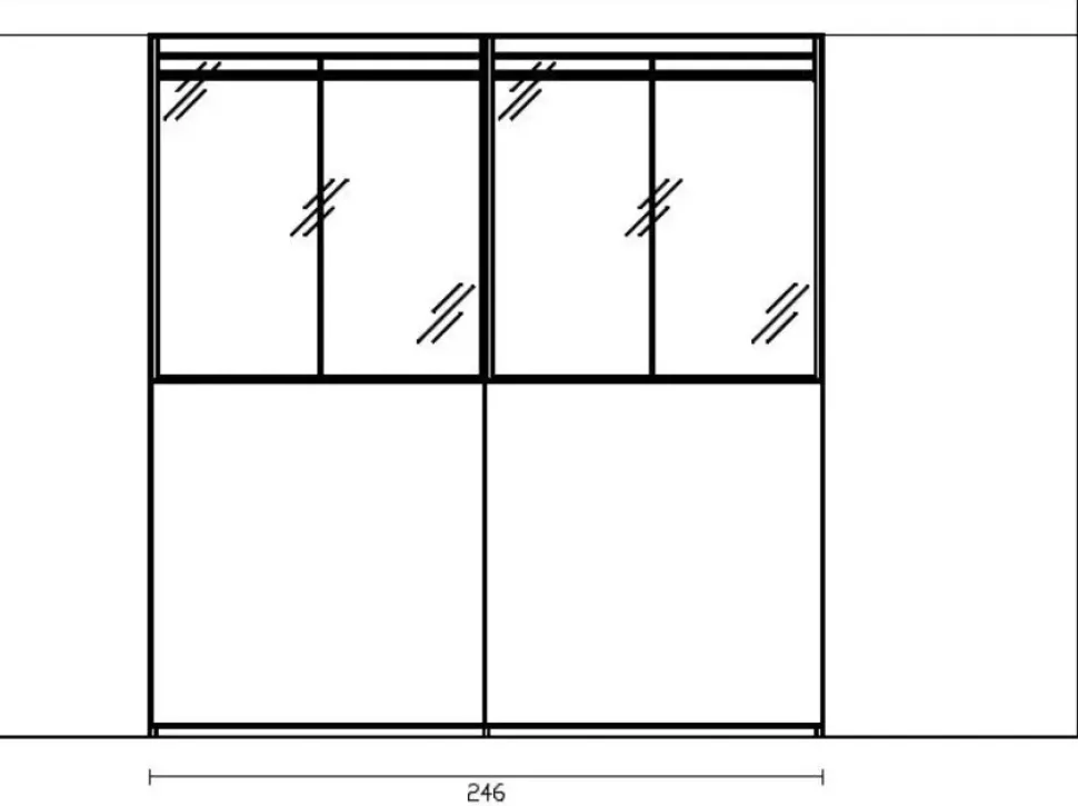 Camera da letto Camera vw8002 Imab OFFERTA OUTLET
