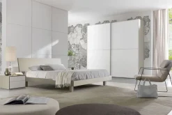 Camera da letto Catania S75 in laccato opaco in Offerta Outlet