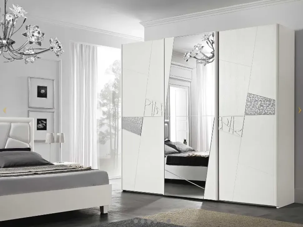 Camera da letto Chantal Mobilpiu PREZZI OUTLET