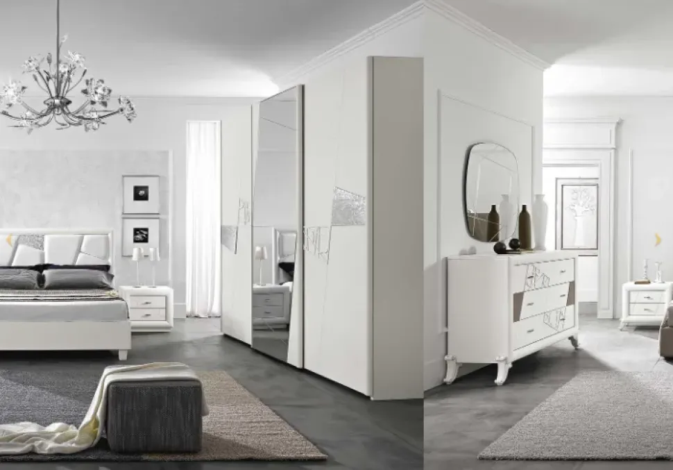 Camera da letto Chantal Mobilpiu PREZZI OUTLET