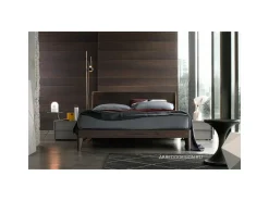 Camera da letto Clark Giellesse in legno a prezzo Outlet