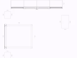 Camera da letto Cm111 Colombini casa in laccato opaco a prezzo scontato