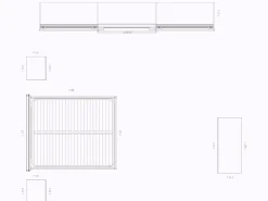 Camera da letto Cm113 Colombini casa OFFERTA OUTLET