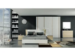 Camera da letto Collezione esclusiva Delta a prezzo scontato in laminato