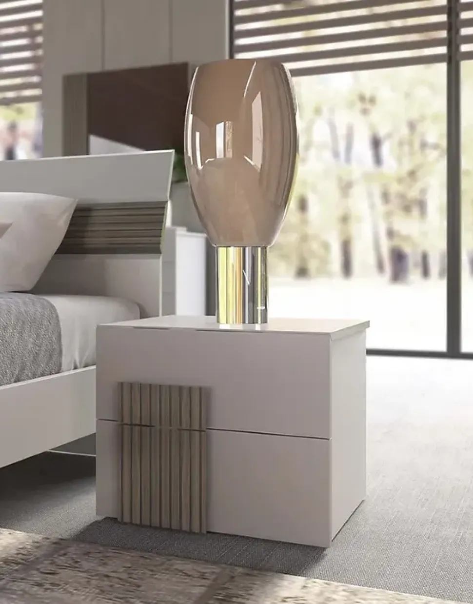 Camera da letto Collezione esclusiva Camera riga 1 a prezzo scontato in laminato