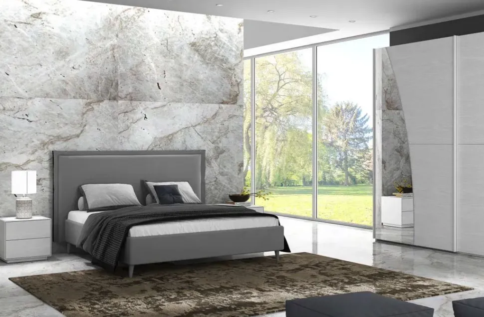 Camera da letto Collezione esclusiva Kloe 21 a prezzo ribassato in laminato