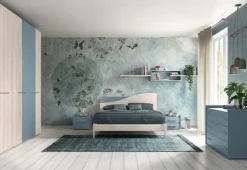 Camera da letto Colombini casa Volo a prezzo ribassato in laminato