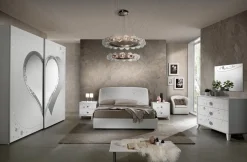 Camera da letto Cuore di nancy Mobilpiu a un prezzo conveniente