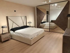 Camera da letto Dedar Collezione esclusiva in laminato in Offerta Outlet