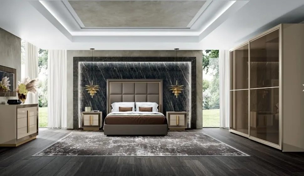 Camera da letto Deluxe suite Spar in legno a prezzo scontato