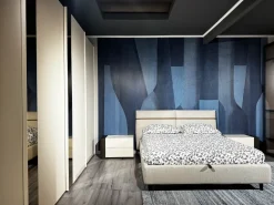 Camera da letto Dolomite Santalucia in laccato opaco in Offerta Outlet