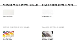 Camera da letto Gdo 439 Artigianale in laminato a prezzo ribassato