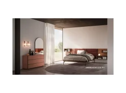 Camera da letto Giako Orme in laminato a prezzo ribassato