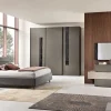 Camera da letto Gierre mobili Camera matrimoniale mod.step a prezzo ribassato in laminato