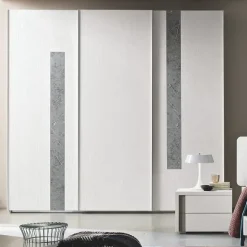 Camera da letto Gierre mobili Camera matrimoniale mod.step a prezzo ribassato in laminato