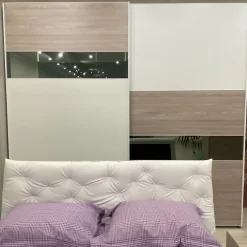 Camera da letto Giessegi Blu moon a prezzo scontato in laminato