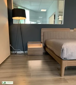 Camera da letto Ginger Maronese acf in laminato a prezzo Outlet