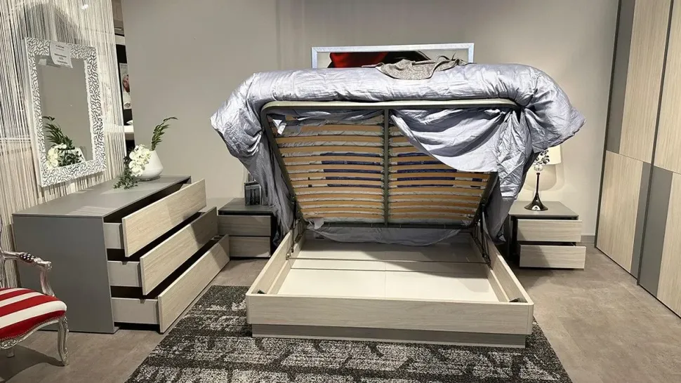 Camera da letto Global La casa moderna in laminato a prezzo scontato