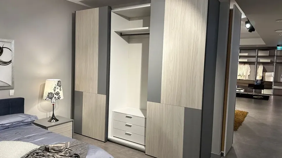 Camera da letto Global La casa moderna in laminato a prezzo scontato