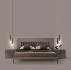 Camera da letto Gruppo letto marica Mobilificio bellutti in legno a prezzo scontato