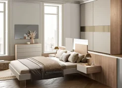 Camera da letto Gruppo silwood Vega a prezzo scontato in laminato