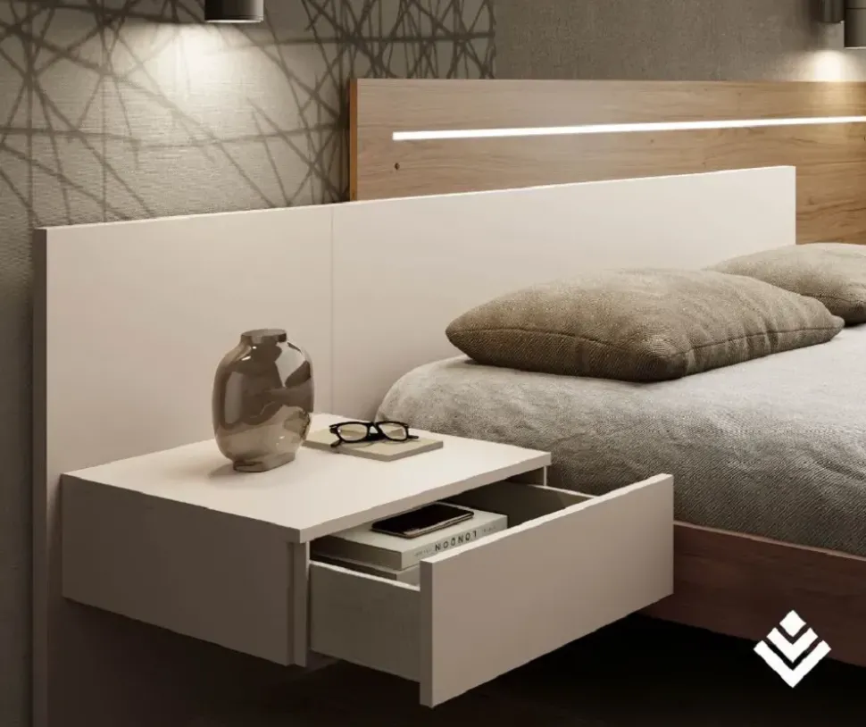 Camera da letto Gruppo silwood Vega a prezzo scontato in laminato