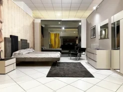 Camera da letto Hashtag Tomasella in laccato opaco a prezzo Outlet