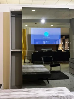 Camera da letto Hashtag Tomasella in laccato opaco a prezzo Outlet