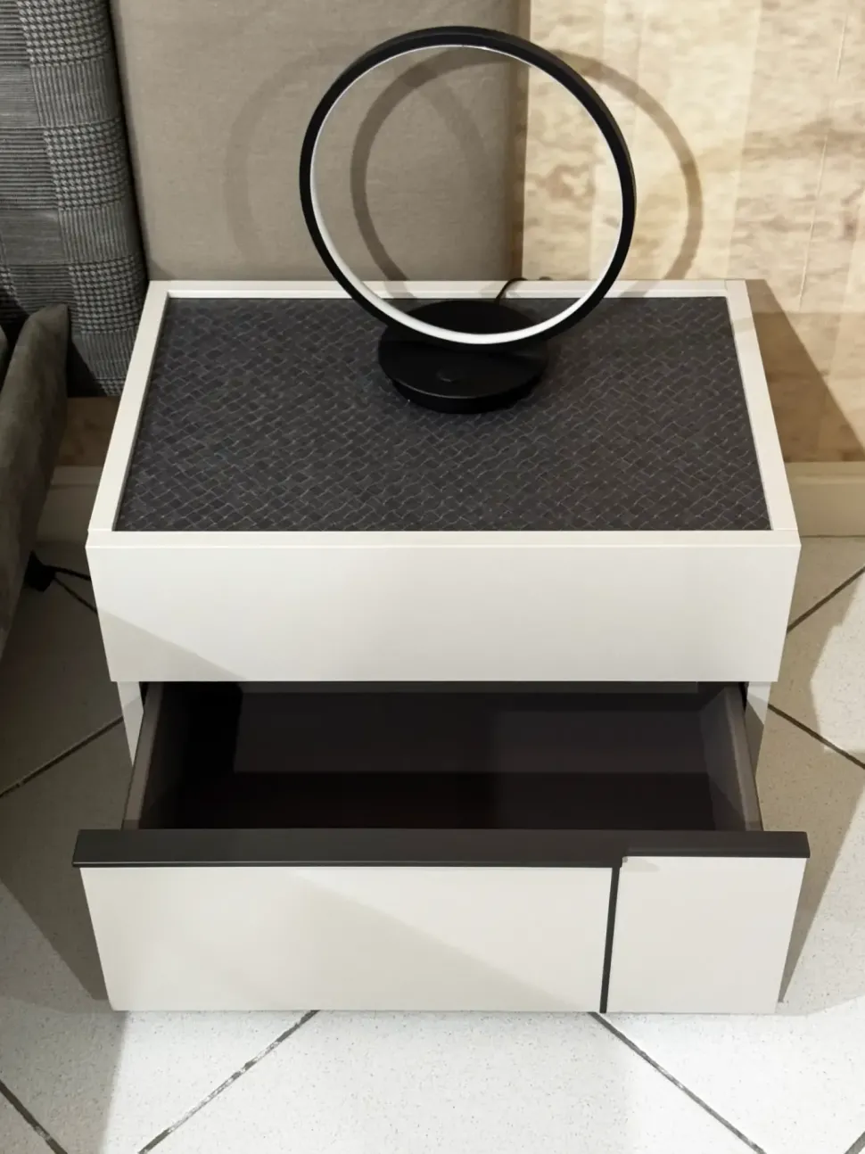 Camera da letto Hashtag Tomasella in laccato opaco a prezzo Outlet