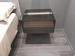 Camera da letto Hom Lago in laccato lucido in Offerta Outlet